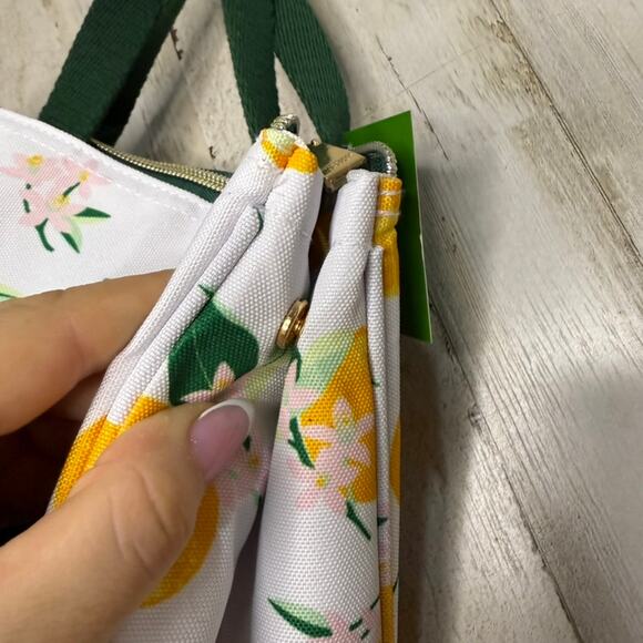 NWT Kate Spade Citrus Design Insulated‎ Lunch Bag Multicolor Chic Style - Picture 7 of 8